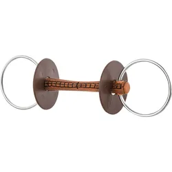 Gebiss WA Beris Lederstange hart, Ring 7,5 cm 13