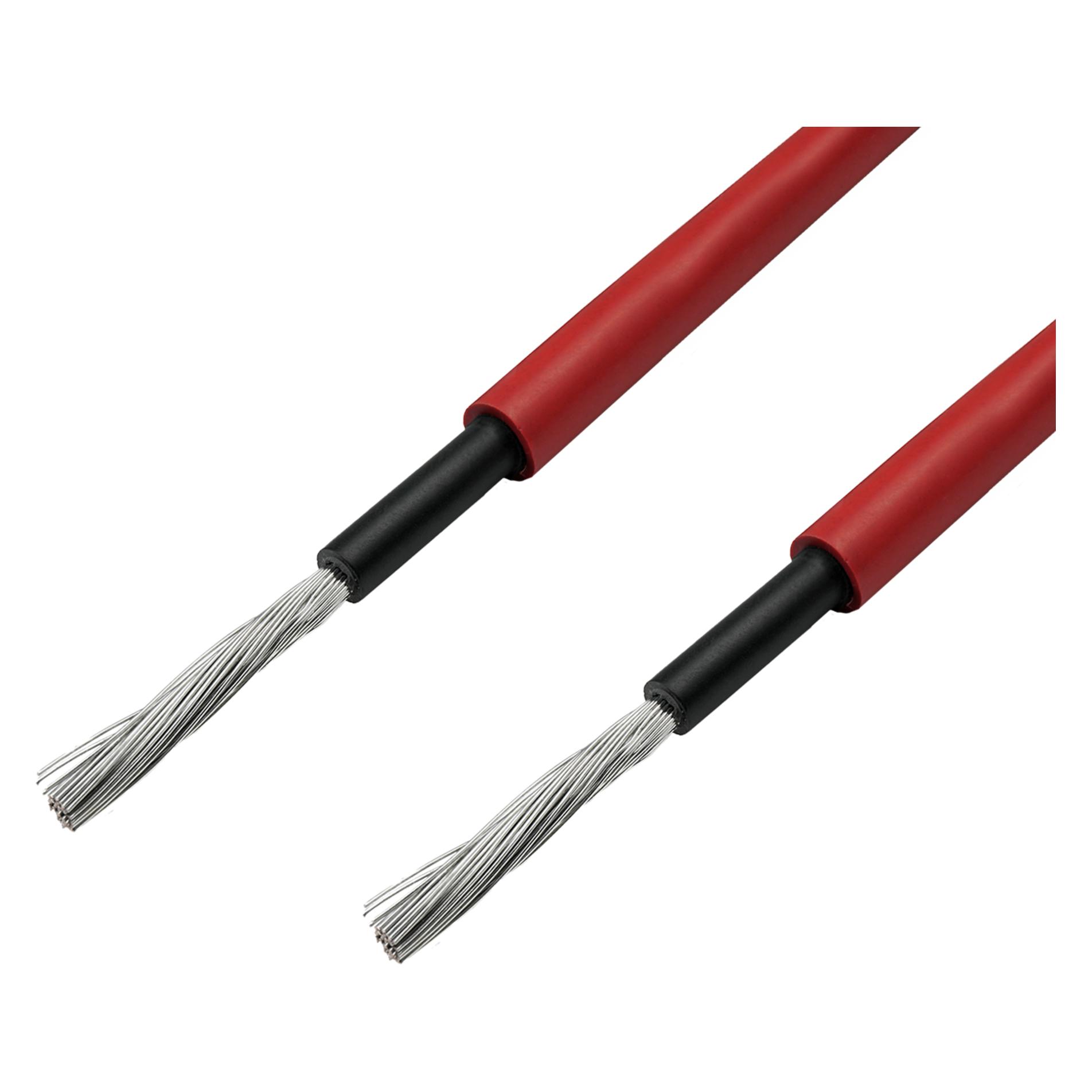 Maxtrack Solarleitung H1Z2Z2-K für Photovoltaik-Anlagen (Solarkabel) (PVK 6-25 R)