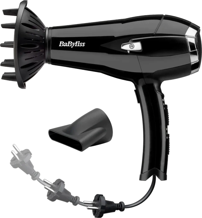 Babyliss D374DE Haartrockner 2000 W Schwarz
