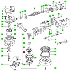 Festool Zahnrad für RO 2 E, RO 150 E