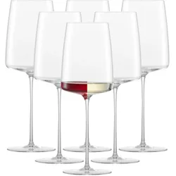 Zwiesel Simplify Weingläser leicht & frisch, Weingläser, Transparent