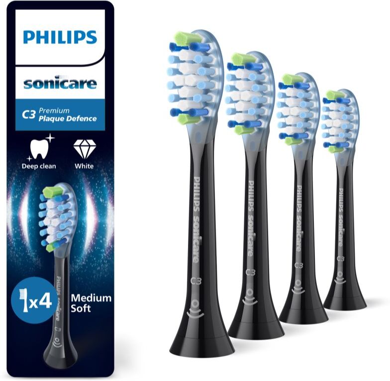 Philips Sonicare Premium Plaque Defense HX9044/88 Ersatzkopf für Zahnbürste 4 St.