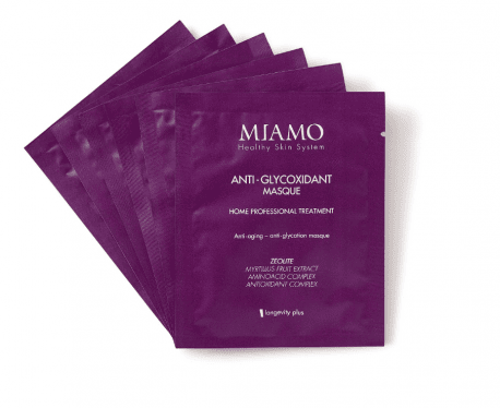 Miamo Anti Glycoxidant Maschera Viso Antiage 6 x 10 ml