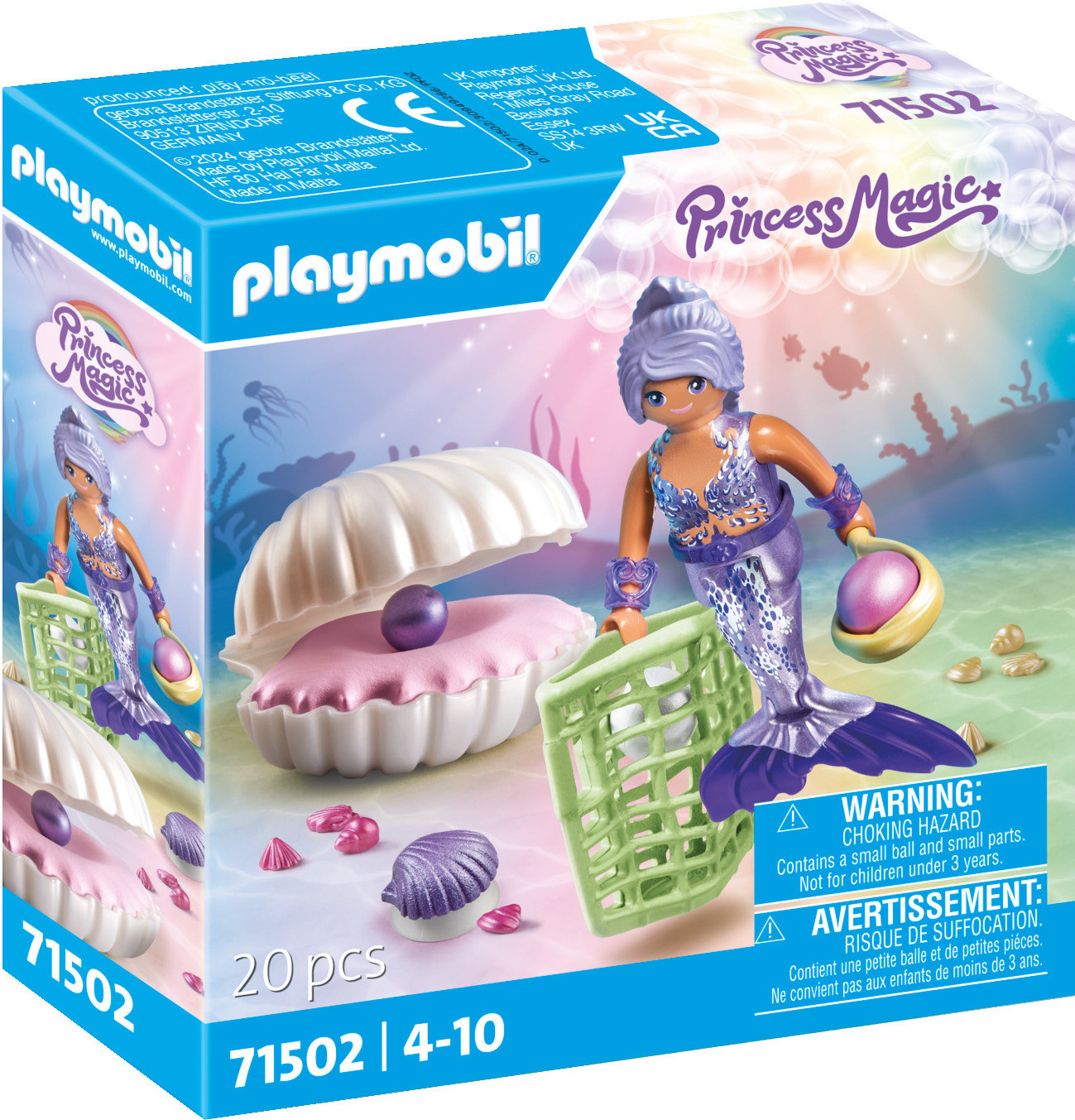 Playmobil Prinses Magie 71502 Zeemeermin met parelmoer-schelp