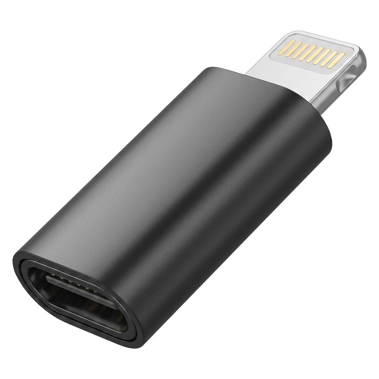 Blue Star Premier Converter Blue Star Adapter Type C to Lightning Blue Star - black (Lightning) (ADA-BSTAR-C2L-BK)