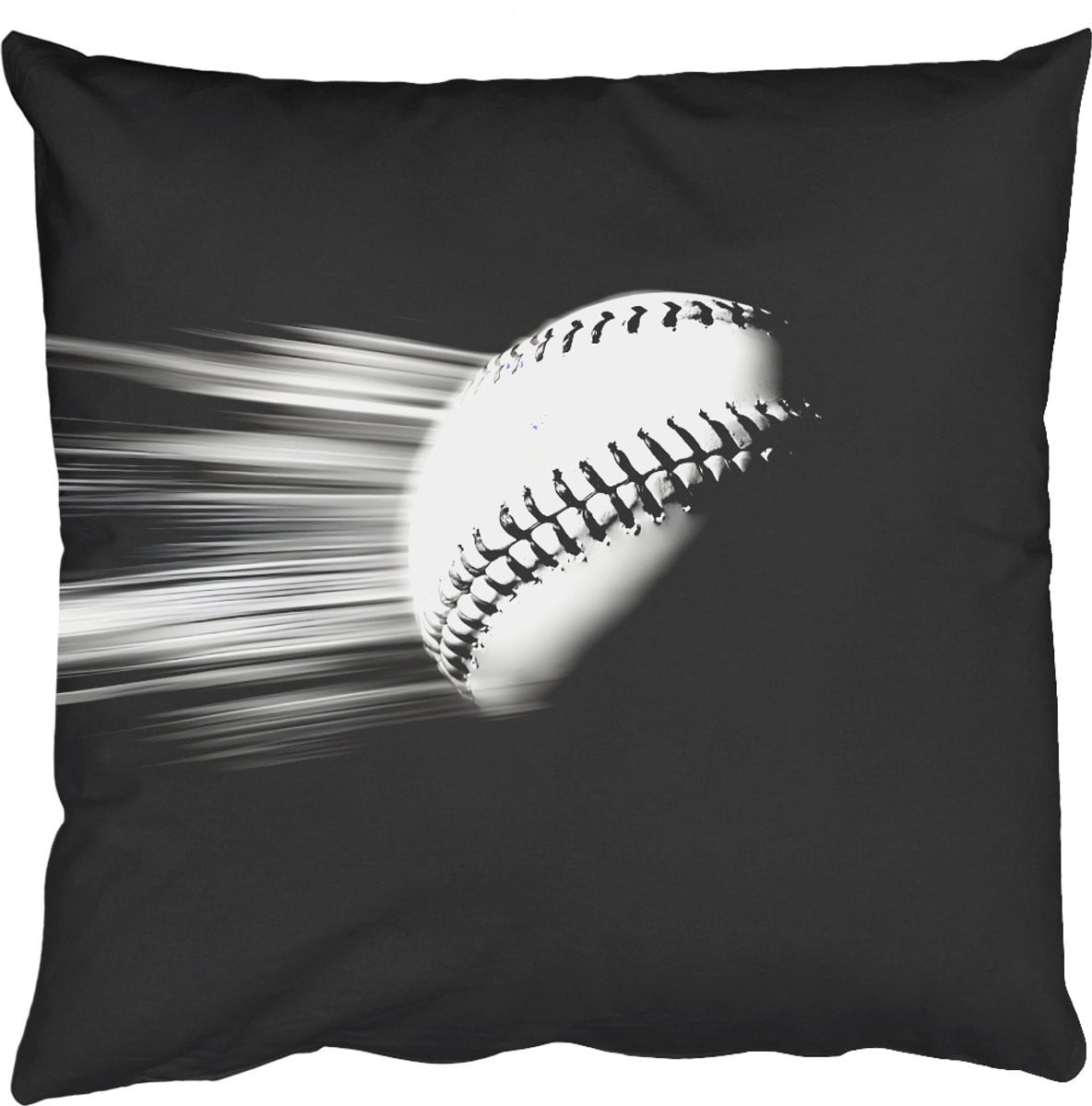 Vliegt Sierkussen Honkbal Wit 60x60 cm