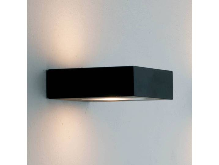 Nemo Wandlampe Fix, dimmbar, schwarz, für Wohn- / Esszimmer, Aluminium, Modern, LED Wandleuchte, Wandlampe Innen