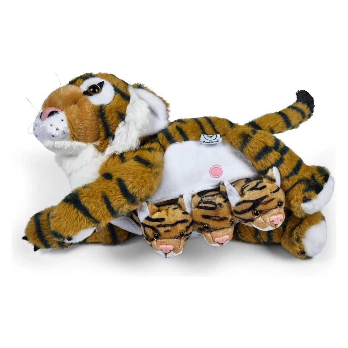 Mamanimals Kuscheltier Mama Tiger & Babys (16 cm) (2020610)