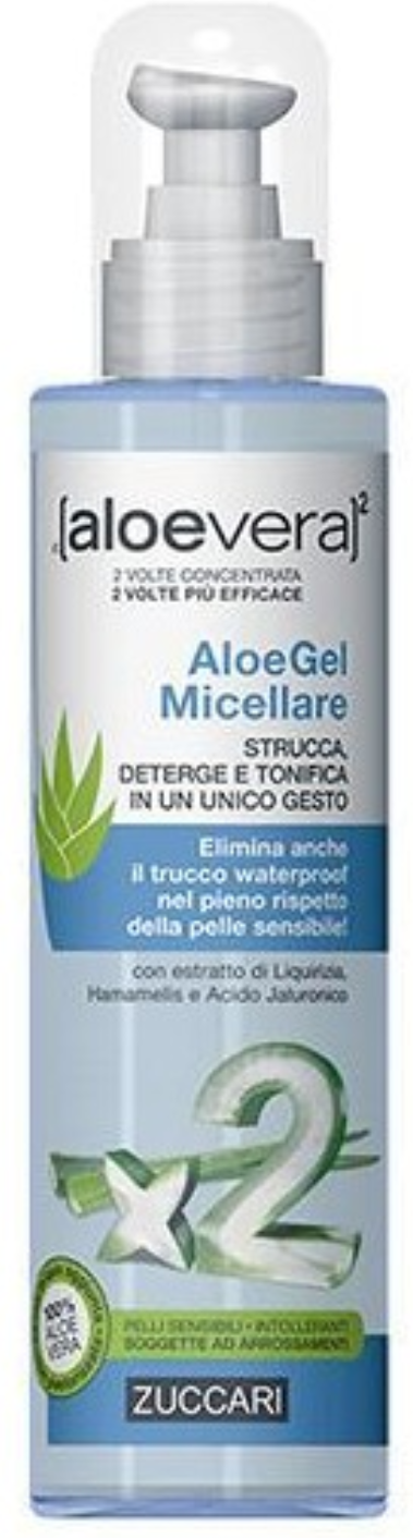 ZUCCARI [Aloevera]2 - Aloegel Micellare 200 Ml 