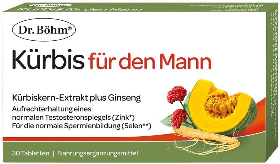 Dr. Böhm Kürbis für den Mann Tabletten