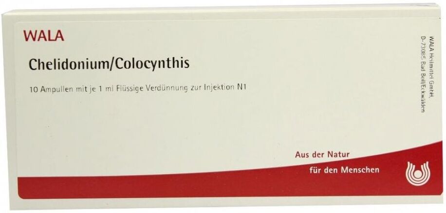 Wala Chelidonium/colocynthis Ampullen