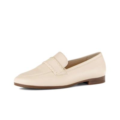 Slipper GABOR "Slipper", Damen, Gr. 40,5, beige, Schuhe Slipper
