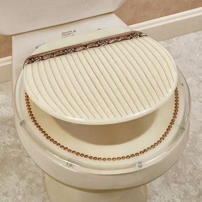 Popular Bath Product Roma Standard Toilet Seat , Ivory