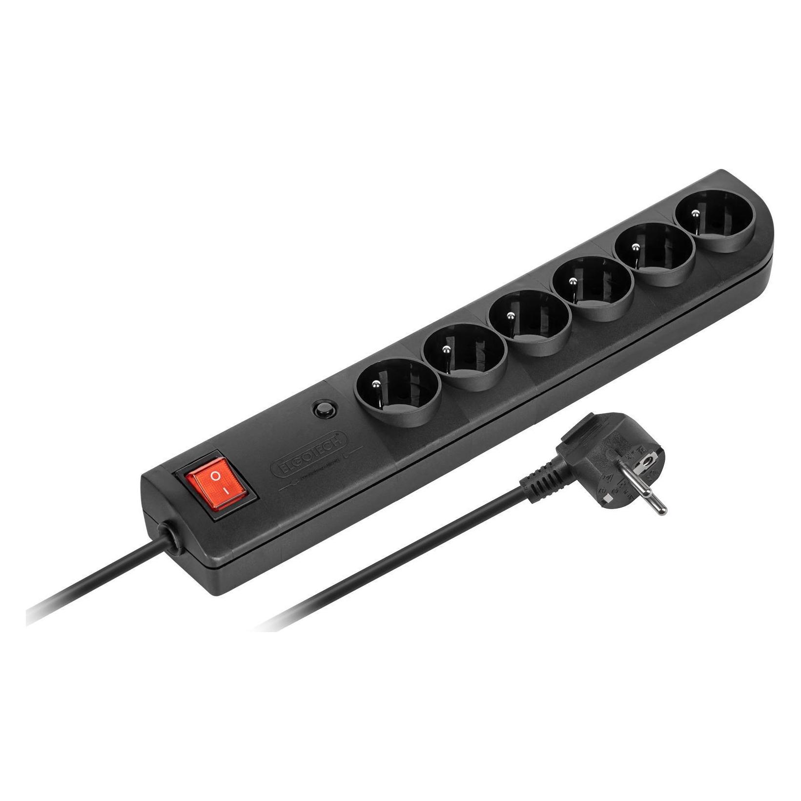 Elgotech Überspannungsschutz 6x (6x, 3 m) (URZ3441)
