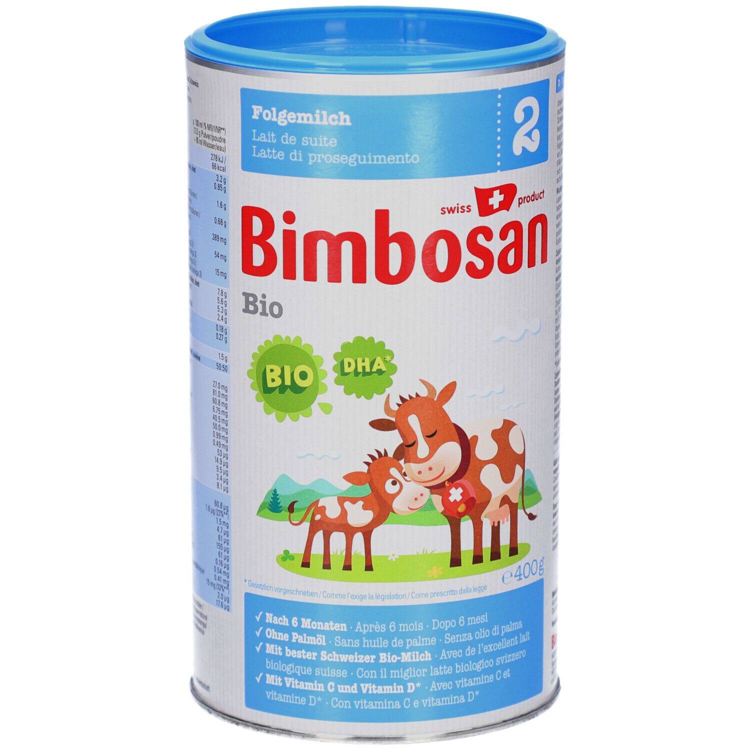 Bio 2 Folgenahrung Dose 400 g Pulver