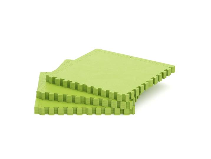Bodenschutzmatte 61 x 61 cm 12er Set grün
