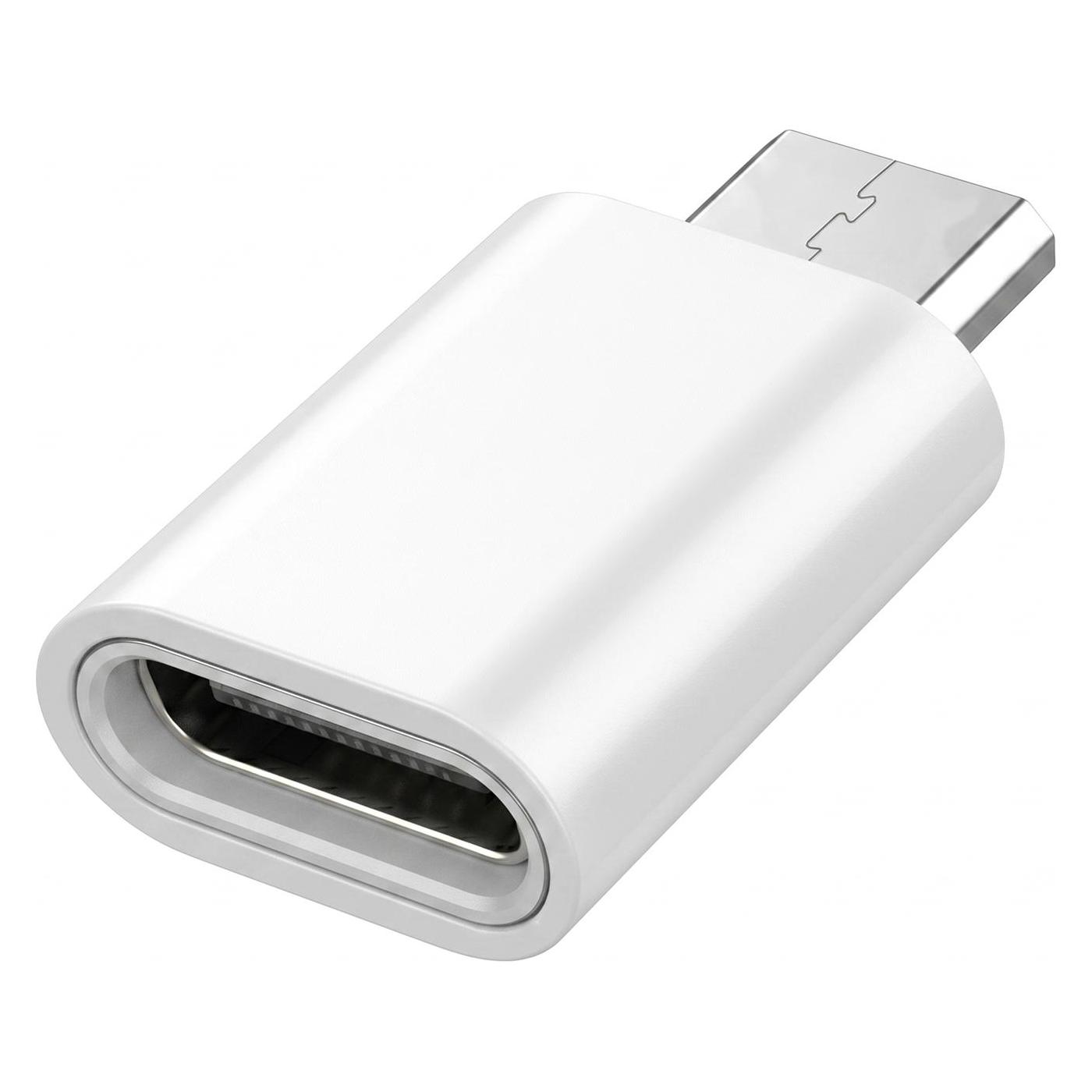 Blue Star Premier Converter Blue Star Adapter Type C to Micro USB Blue Star - white (USB-C, Micro USB) (ADA-BSTAR-C2M-SL)