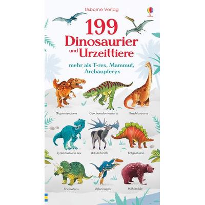199 Dinosaurier und Urzeittiere, Gebundene Ausgabe von Hannah Watson, Usborne