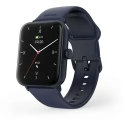 HAMA Smartwatch 16.3-20.4cm 1.65'' HF GPS BT Tel.Funkt. IP68 bl