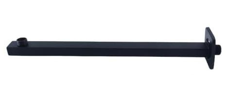 RVS Douchearm met Flens, 400mm Verlenging voor Badkamer