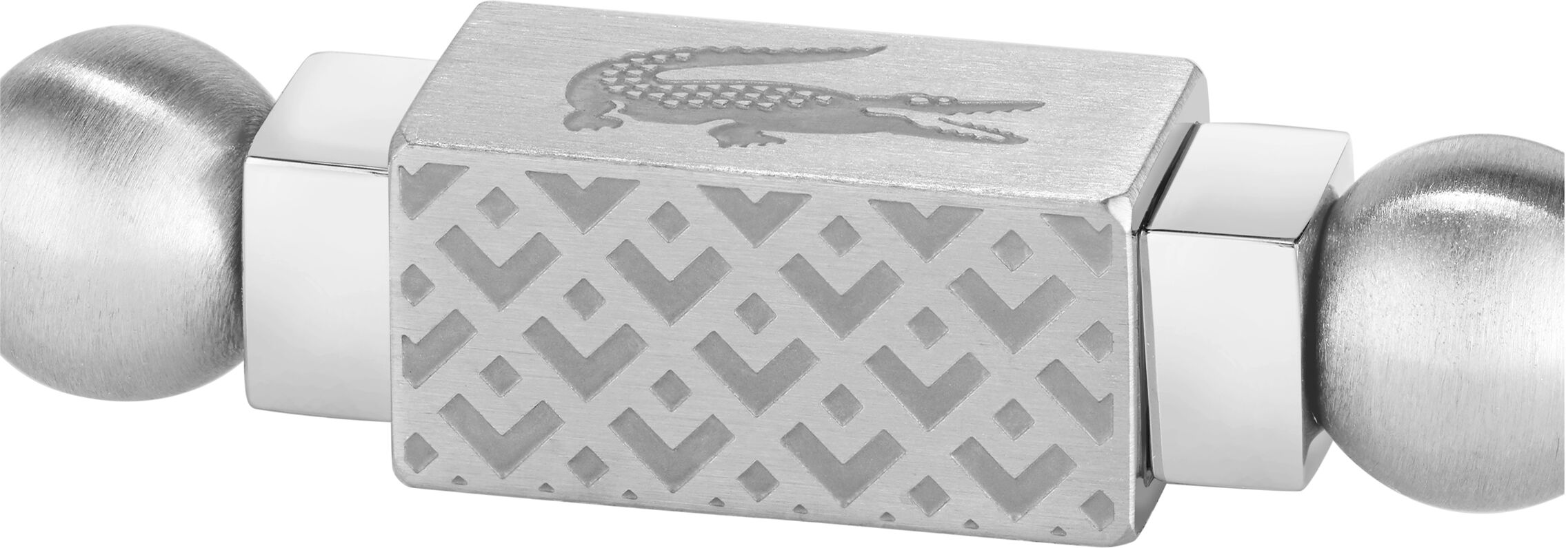 Armband LACOSTE "MATCHPOINT", silber (edelstahlfarben), Armbänder, Damen, Edelstahl, Armband