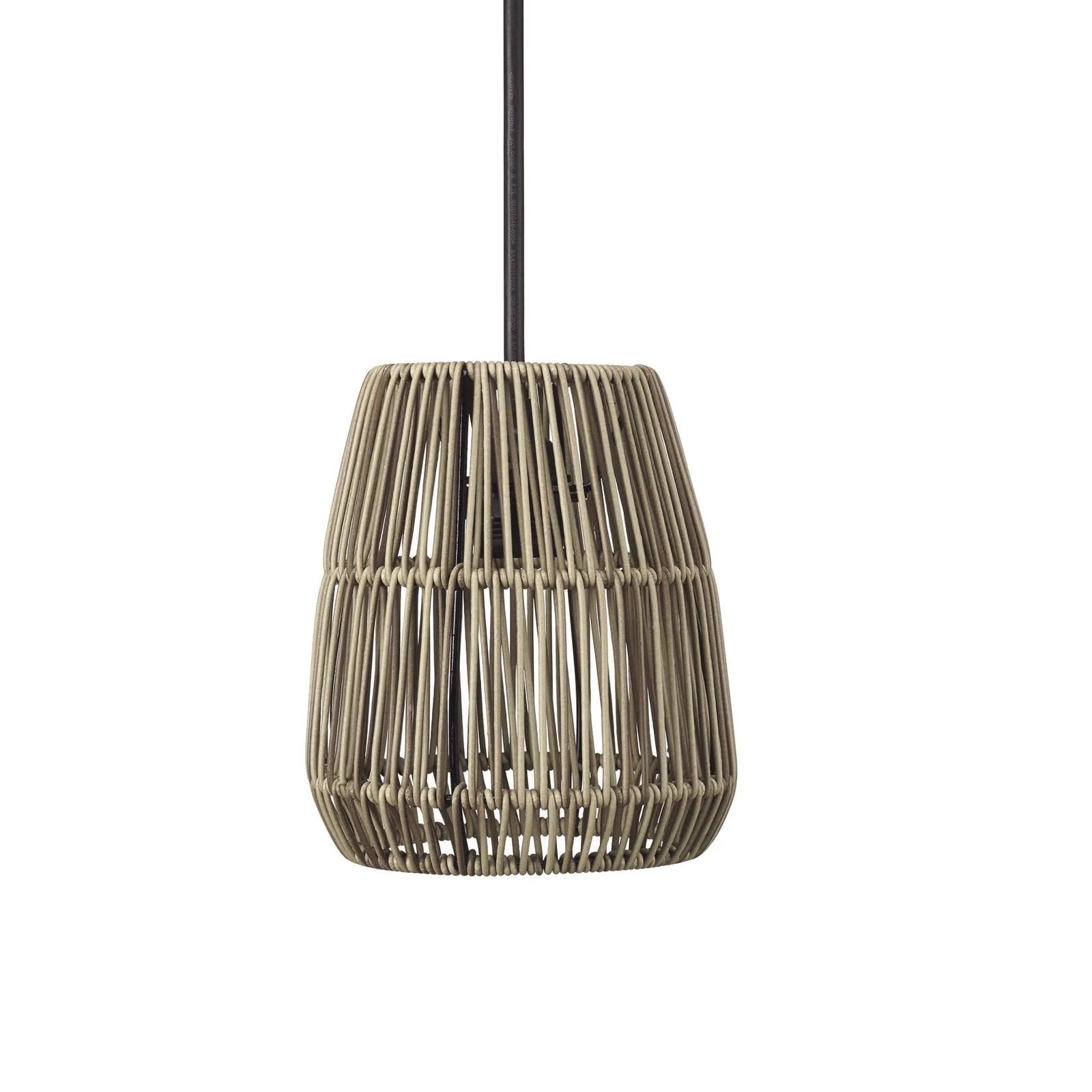 PR Home Saigon buiten hanglamp, grijs, Ø 18 cm, dimbaar