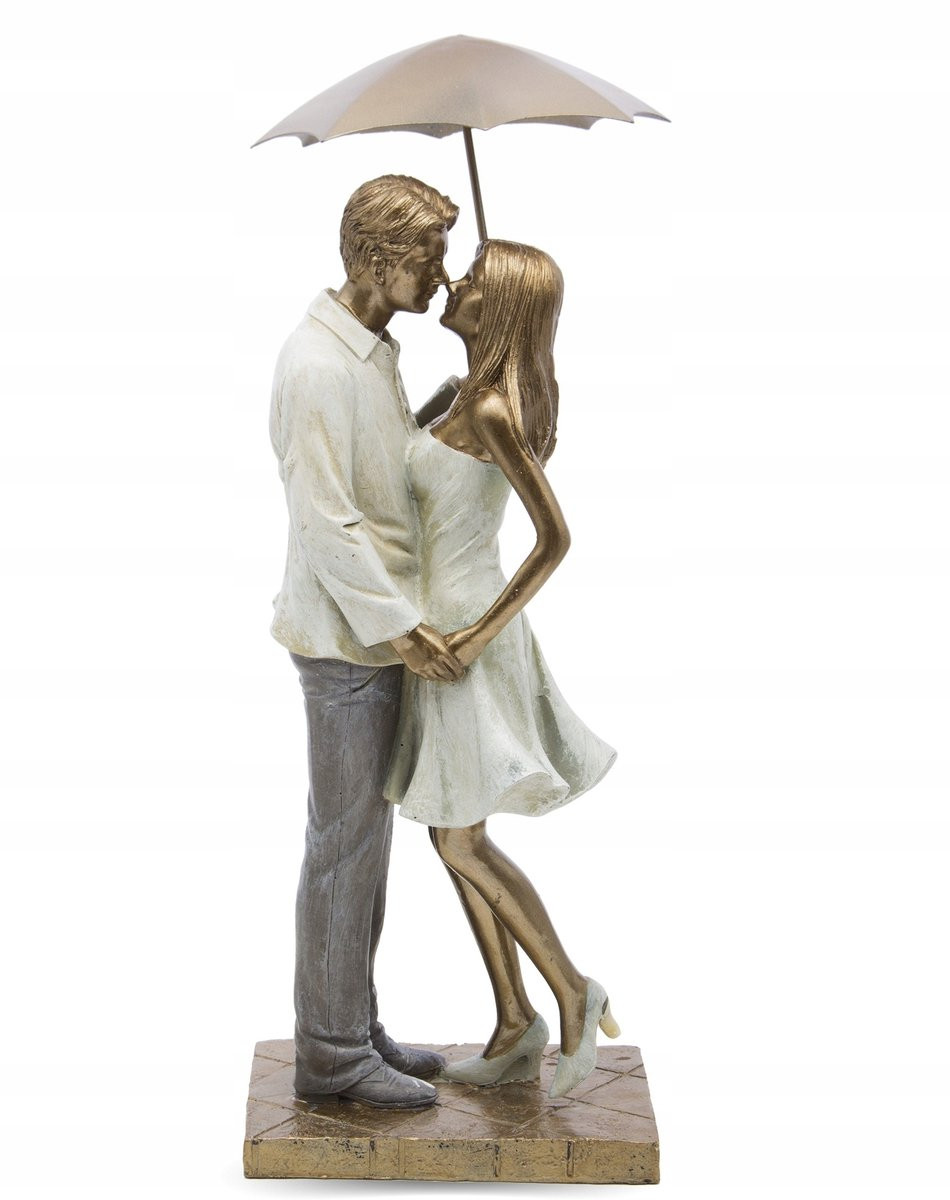 Decoratieve Figuur Verliefd Paar - Romantisch Tafeldecoratie Cadeau voor Bruiloft en Jubileum