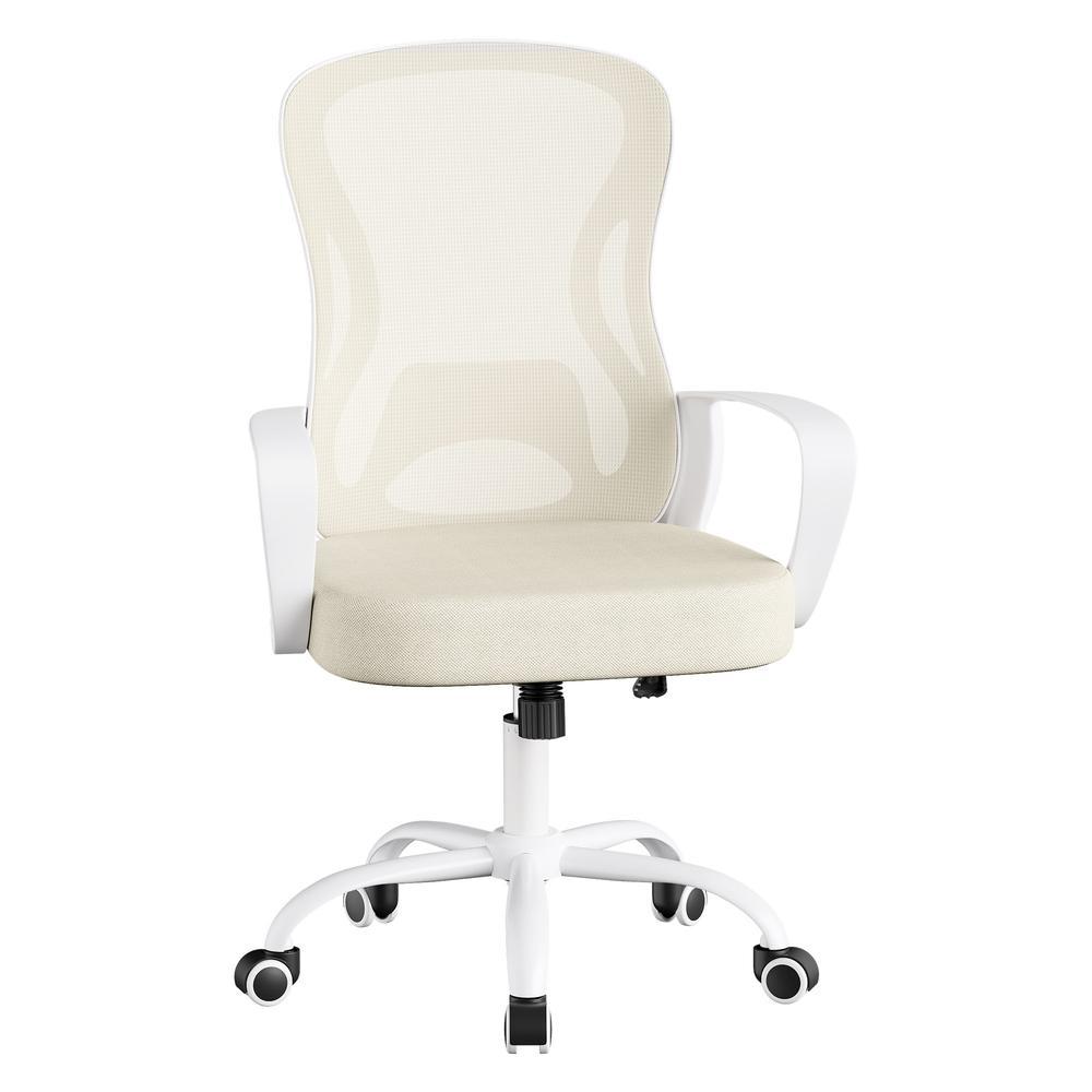 SONGMICS Netzstuhl, ergonomischer Bürostuhl, Schreibtischstuhl mit Wippfunktion OBNB35042LH02