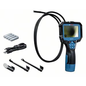 Bosch Endoskop-Kamera 0601241500, GIC 12V-4-23 C Pro, mit LED, 1,5m Kabel, IP67, Display 800x480 Pixel, Kopf Ø 8,3mm