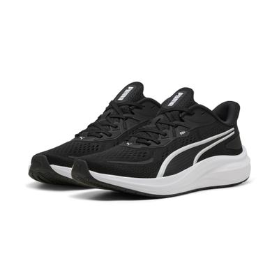 Laufschuh PUMA "SKYROCKET LITE 2", Damen, Gr. 37, Textil, schwarz-weiß (puma schwarz, puma weiß, puma silber), Schuhe Laufschuh, für sportliche Aktivitäten, mit SOFTFOAM+ Innensohle
