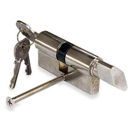 Haushalt CYLINDER LOCK W KNOB 70MM 30X40 CHROM 5K (33033312)