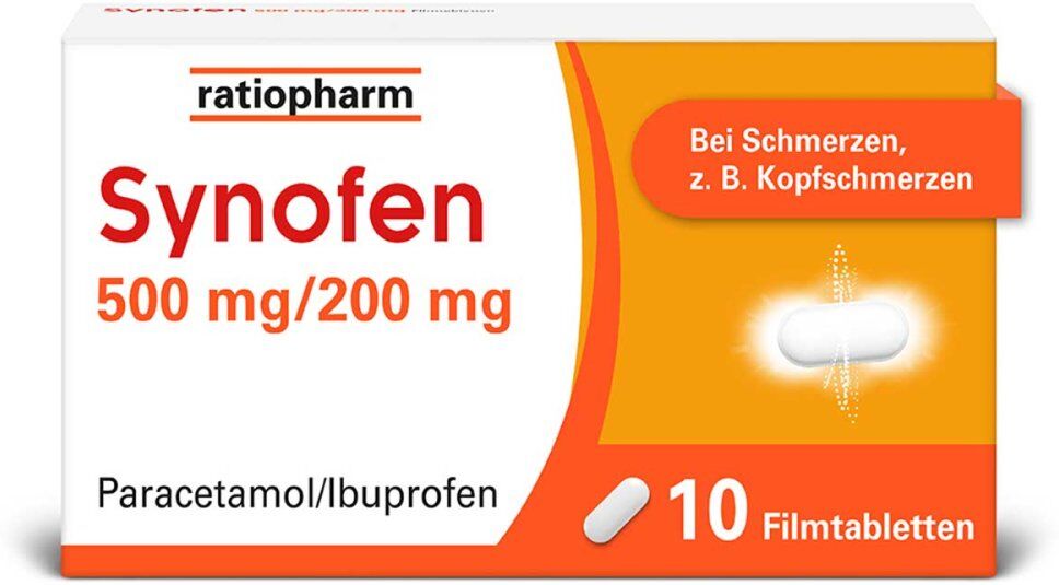 ratiopharm Synofen - mit Ibuprofen und Paracetamol