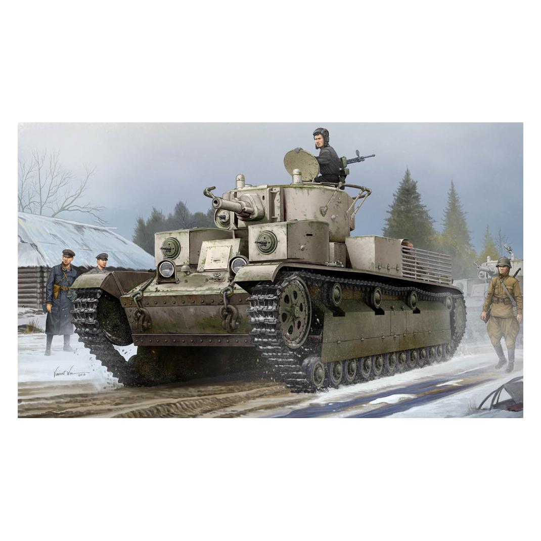Hobby Boss Soviet T-28 Medium Tank (Riveted) (83853)