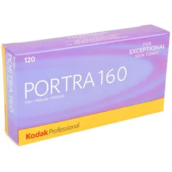 Kodak Professional Portra 160 Rollfilm 120 5er Pack