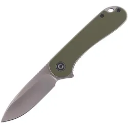 Civivi, Mehrzweckmesser, Messer Elementum D2 G10 Grün Modell C907E (7.50 cm)