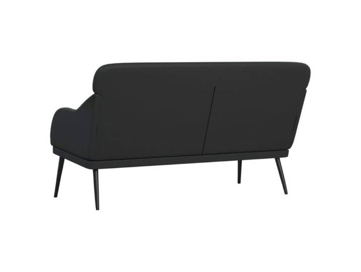 Black Friday  Banc salon - JILL - Banquette/Coffre - Noir 110x76x80 cm - Similicuir BB286