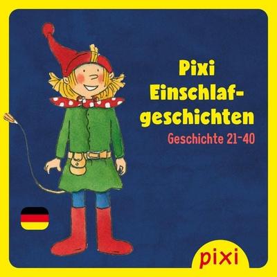 Pixi Einschlafgeschichten Sammlung 2 (Pixi Einschlafgeschichten 21-40) - Ruth Rahlff,Daniel Kratzke,Rüdiger Paulsen,Ruth Gellersen, Audio,