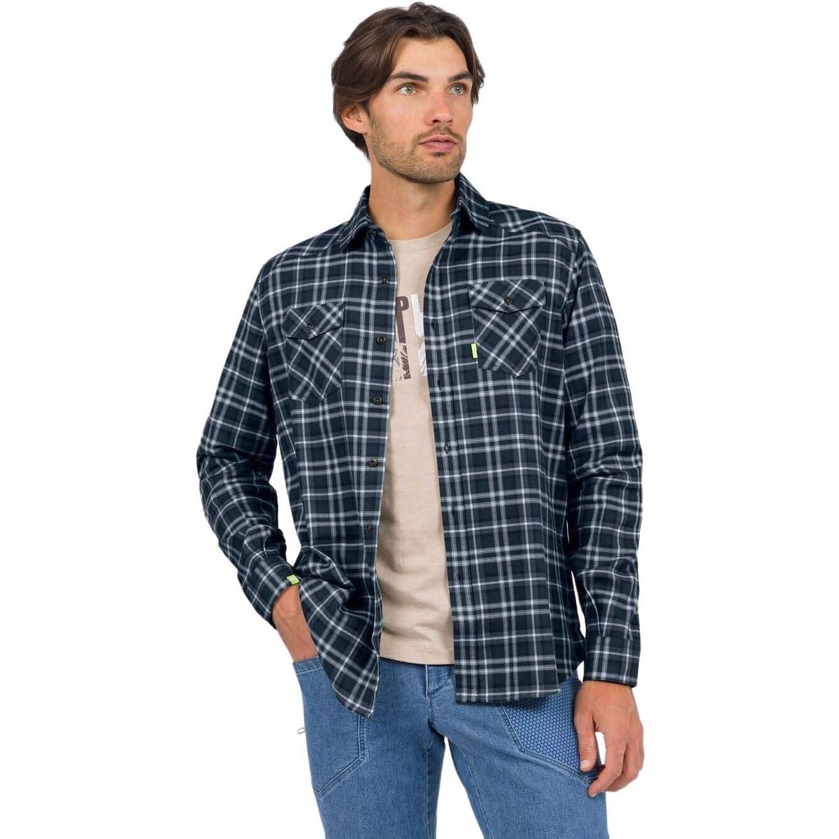 Karpos Martora Winter Shirt carbon/dark slate/ill.blue (050) S 2531061-050-S