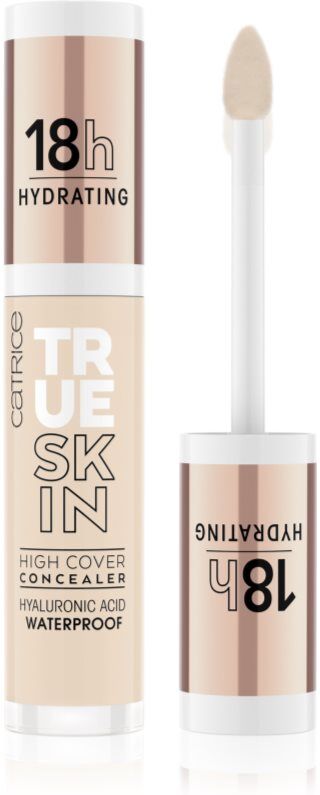 Catrice True Skin Flydende dækkende concealer Skygge 002 Neutral Ivory 4,5 ml