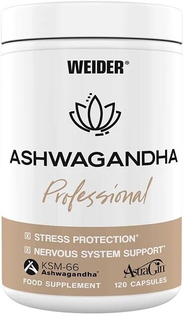 Weider Ashwagandha Professional 120 Vegetable Capsules