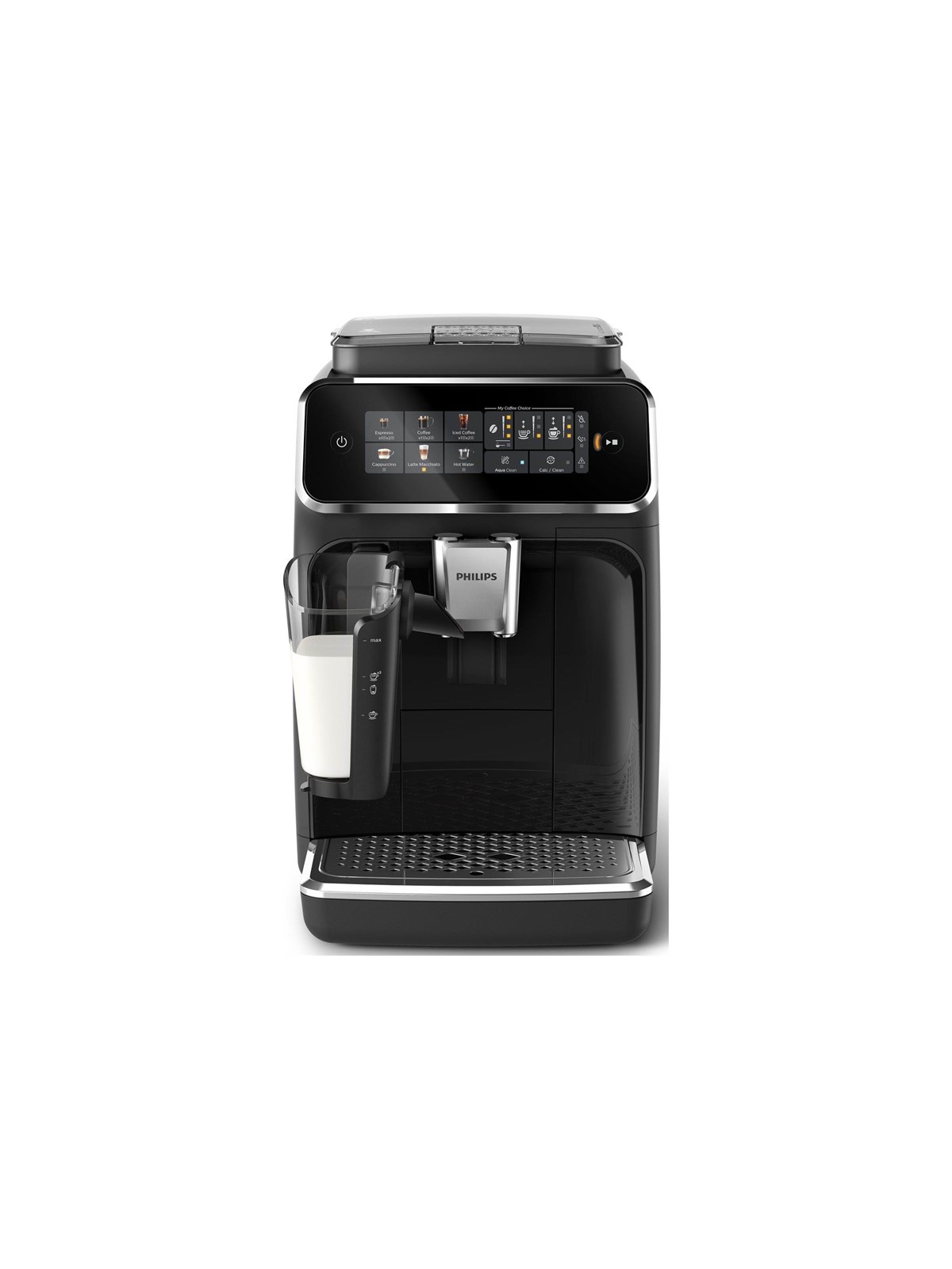 Philips 3300 series EP3341 - automatic coffee machine with milk frother - 15 bar - glossy black