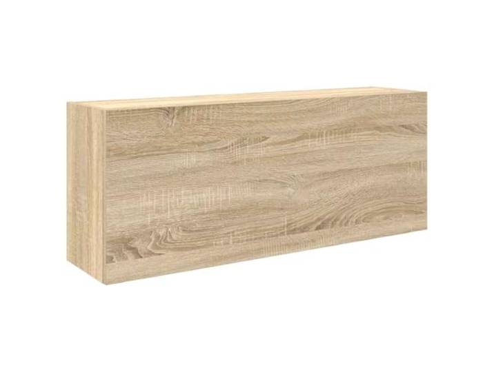 vidaXL Bad-Wandschrank Sonoma-Eiche 100x25x40 cm Holzwerkstoff