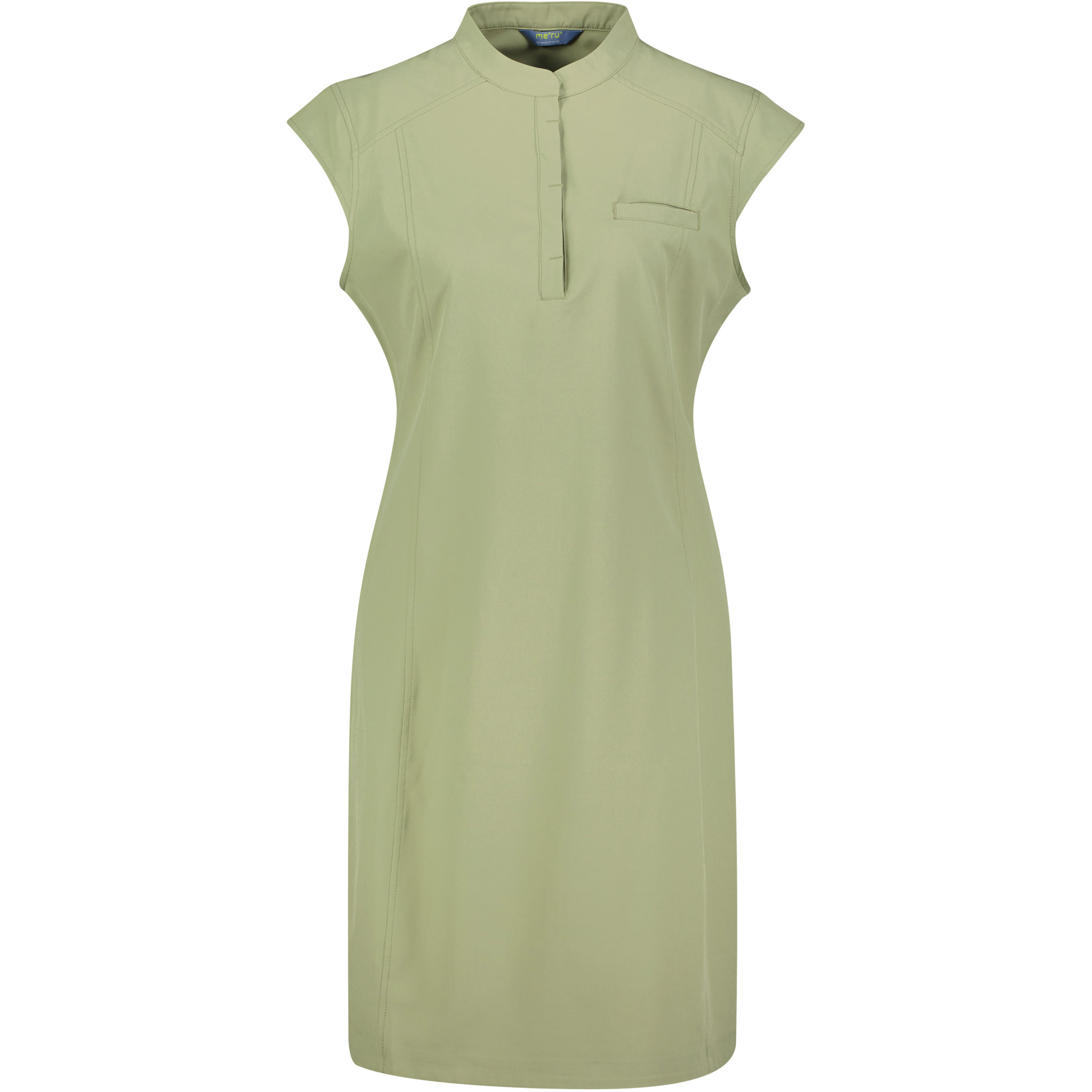 Bergzeit Basics Meru Montpellier Kleid Damen Kleider gruen Größe XL Lifestyle Elastisch