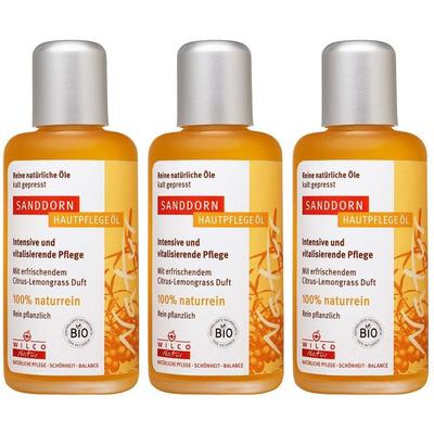 Sanddorn BIO Hautpflege Öl x3 3x100 ml