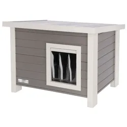 Kerbl ECO-Katzenhaus Eli Katzenhaus Haus für Katzen Schutzhaus 57x45x43 cm