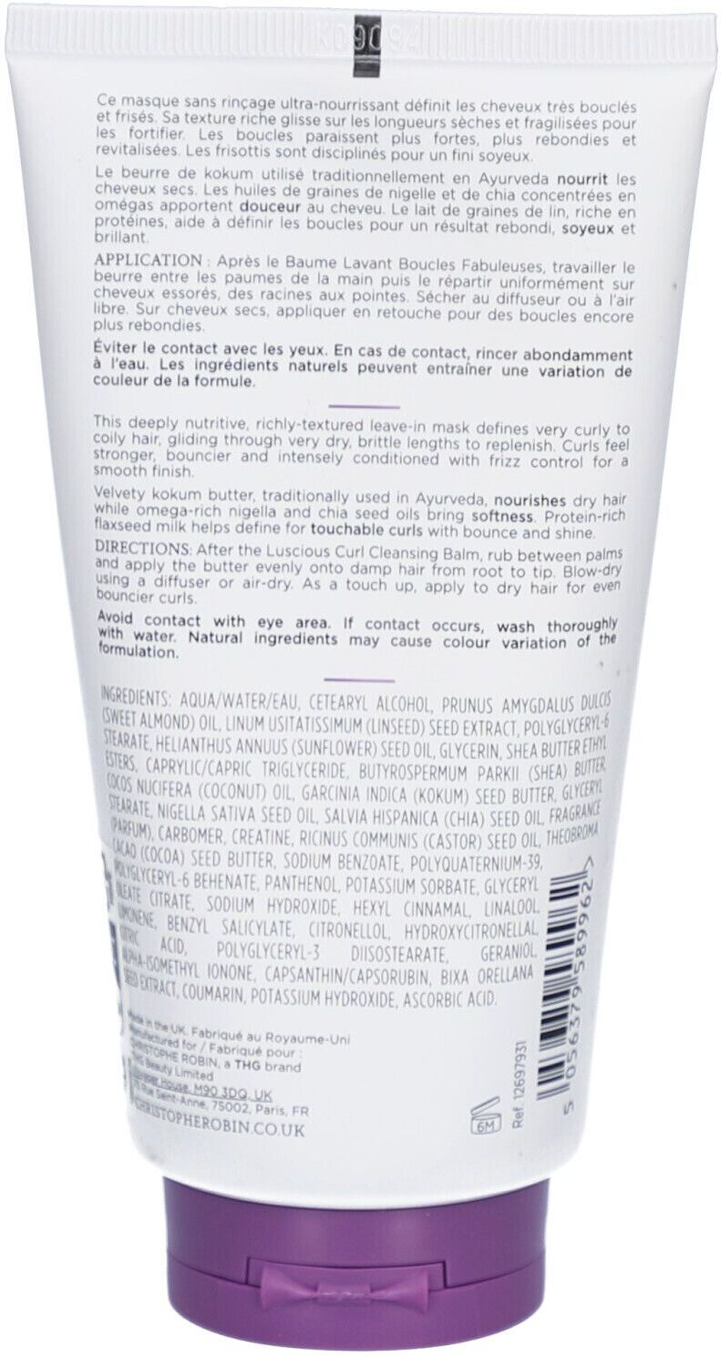 Christophe Robin Chris Robin Beurre DEF Boucl 150Ml 150 ml Schaum