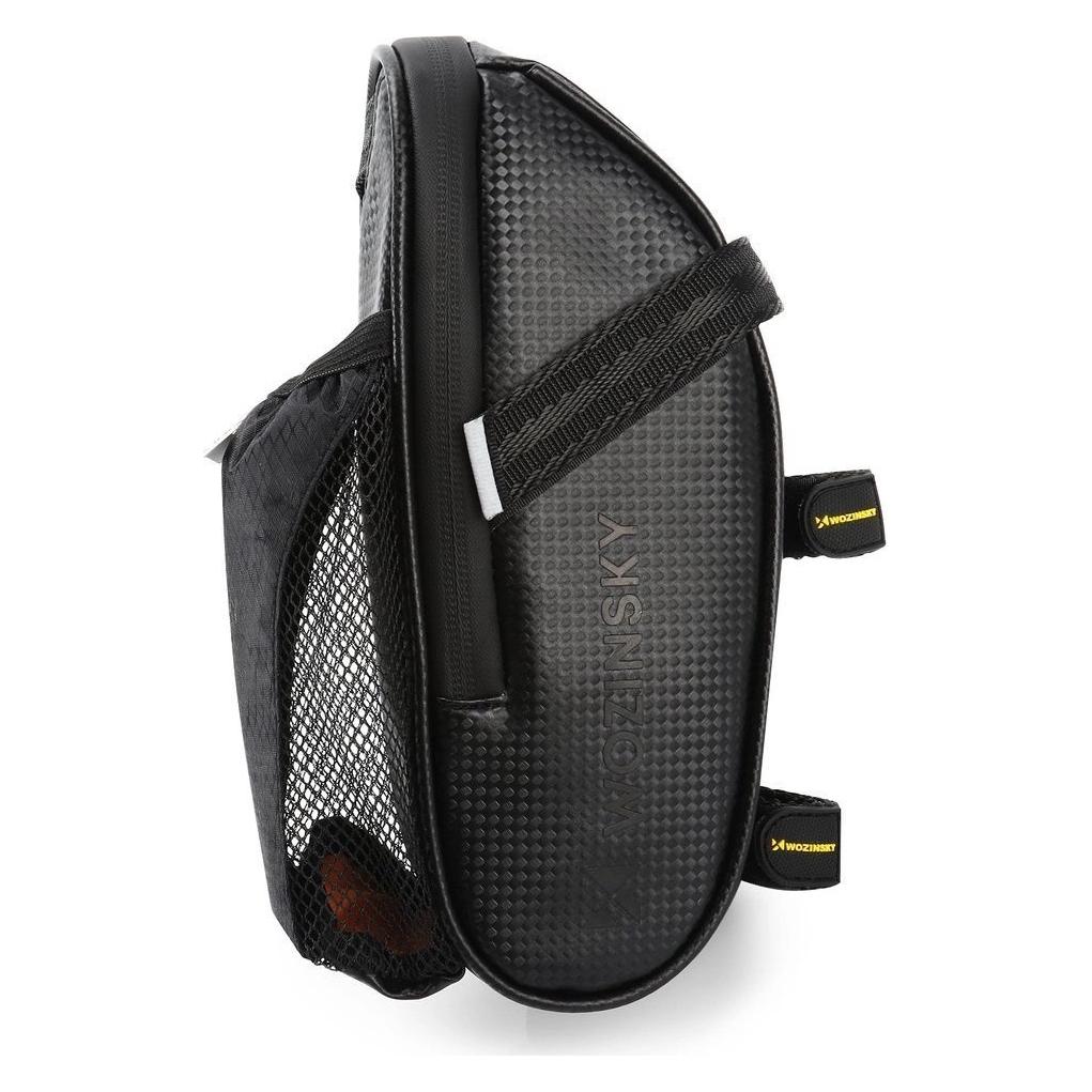 Wozinsky Fahrradsatteltasche 1,5 l schwarz (WBB20BK) (1.50 l, Satteltasche) (WBB20BK)