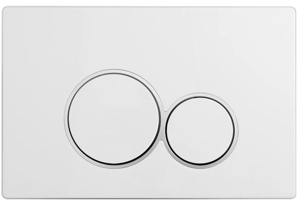 CERANO Bedieningsknop voor toiletmodules Lite/Duo - Wit - ABS