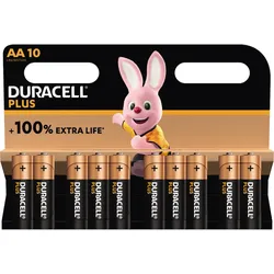 Duracell Plus neue Batterien  Aa (Mn1500/Lr06), Packung 10
