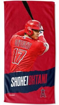 MLB Angels - Shohei Ohtani Printed Beach Towel - 30x60